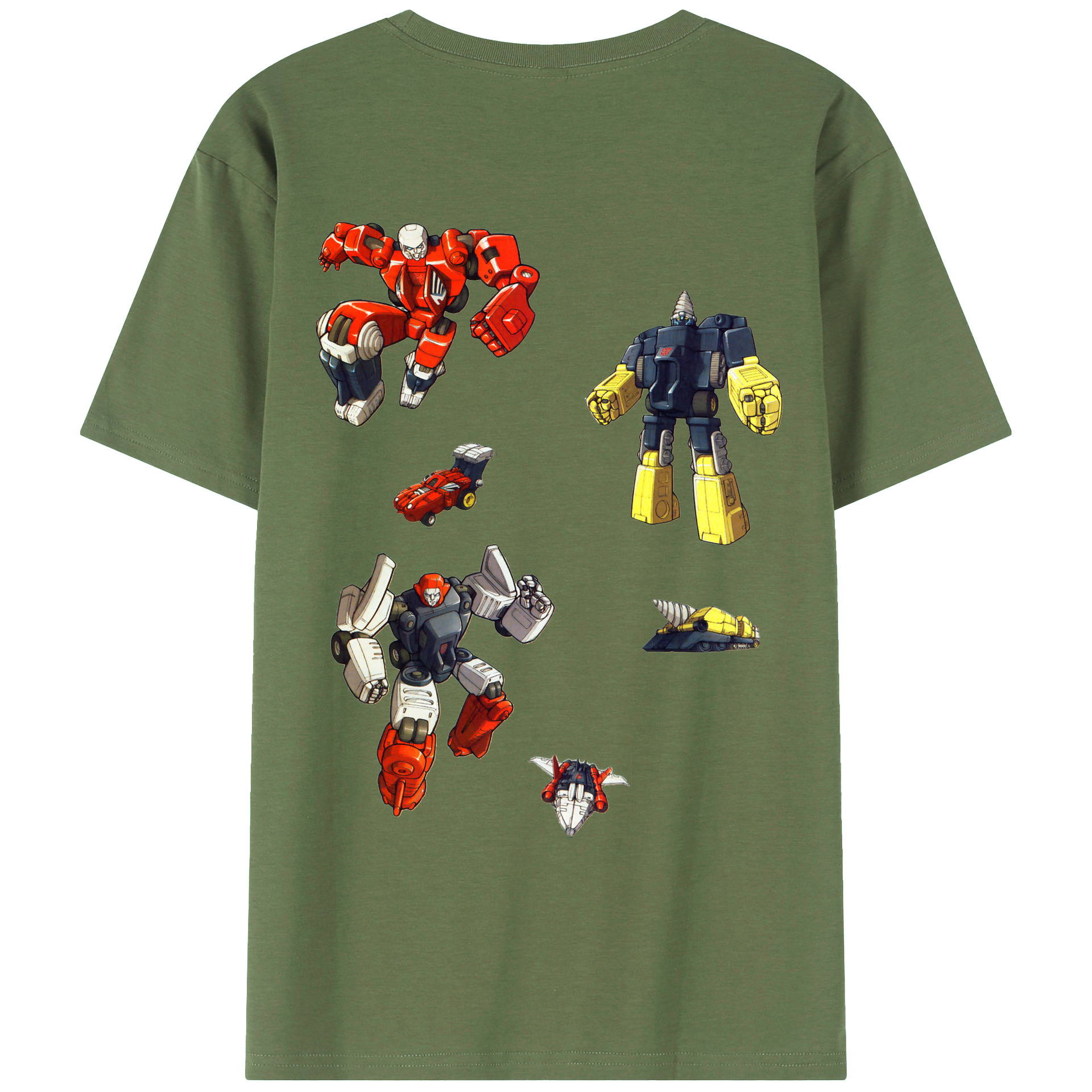 （画像用）  綿100％ メンズ半袖Tシャツ（バックプリント） 通気性